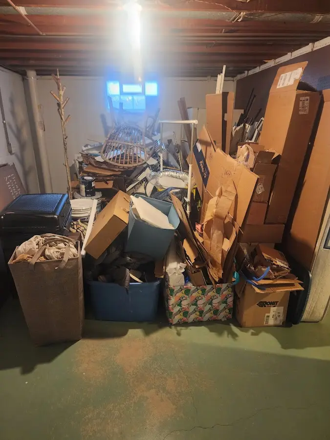 Roll-off dumpster container at job site for Construction Dumpster Rental in Martinez